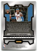 Carmelo Anthony 2023 2024 Panini Prizm Series Mint Card #186
