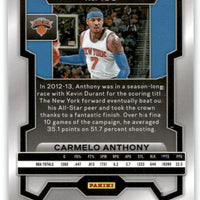 Carmelo Anthony 2023 2024 Panini Prizm Series Mint Card #186