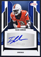 Isaiah Johnson 2024 SAGE ROOKIE Autograph Card #A-IJ
