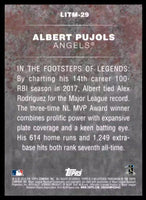 Albert Pujols 2018 Topps Legends In The Making Series Mint Card #LITM29
