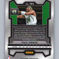 Paul Pierce 2023 2024 Panini Prizm Series Mint Card #193