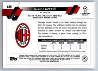 Marko Lazetic 2022 2023 Topps UEFA Club Competitions Series Mint Card #185
