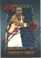 Grant Hill 1995 1996 Topps Finest Collegiate Best Series Mint Rookie Card #200
