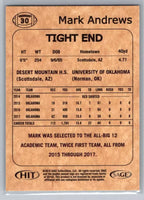 Mark Andrews 2018 SAGE HIT Series Mint Card #30
