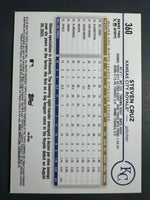 Steven Cruz 2024 Topps Rainbow Foil Series Mint Card #360
