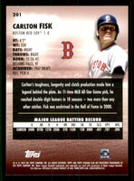Carlton Fisk 2023 Stadium Club Series Mint Card #201

