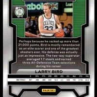 Larry Bird 2023 2024 Panini Prizm Series Mint Card #189