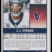 C.J. Stroud 2024 Panini Score Series Mint Card #109