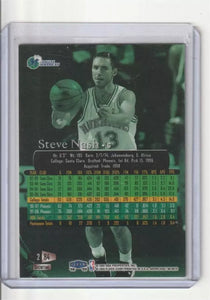 Steve Nash 1998 1999 Flair Showcase Row 2 Series Mint  #84