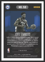 Joel Embiid 2020 2021 Panini  Illusions Series Mint Card #53
