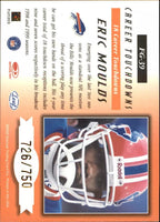 Eric Moulds 2000 Leaf Certified Fabric of the Game Series Mint Card #FG39
