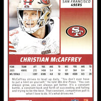 Christian McCaffrey 2024 Panini Score Series Mint Card #245