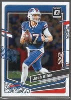 Josh Allen 2023 Panini Donruss Optic Series Mint Card #22
