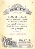Mookie Betts 2017 Topps Gypsy Queen Series Mint Card #100
