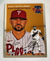 Nick Castellanos 2023 Topps Chrome Platinum Anniversary Series Mint Card #347
