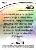 Aaron Nola 2018 Topps Future Stars Series Mint Card #FS-38
