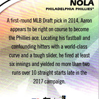 Aaron Nola 2018 Topps Future Stars Series Mint Card #FS-38