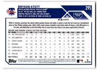 Bryson Stott 2023 Topps Series Mint Card #295
