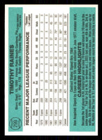 Tim Raines 1984 Donruss Series Mint Card #299
