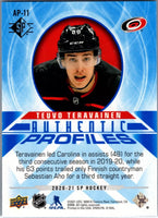 Teuvo Teravainen 20202021 SP Authentic Profiles Blue Card #AP-11
