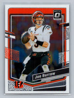 Joe Burrow 2023 Panini Donruss Optic Series Mint Card #42
