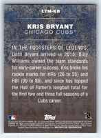 Kris Bryant 2018 Topps Legends in the Making Series Mint Card #LTM-KB
