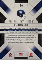 Eli Manning 2009 Donruss Threads Series Mint Card #66
