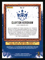 Clayton Kershaw 2020 Panini Diamond Kings Series Mint Card #57
