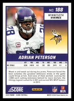 Adrian Peterson 2024 Panini Score Series Mint Card #188
