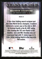 Brandon Crawford 2022 Topps Stars Of MLB Series Mint Card #SMLB-81
