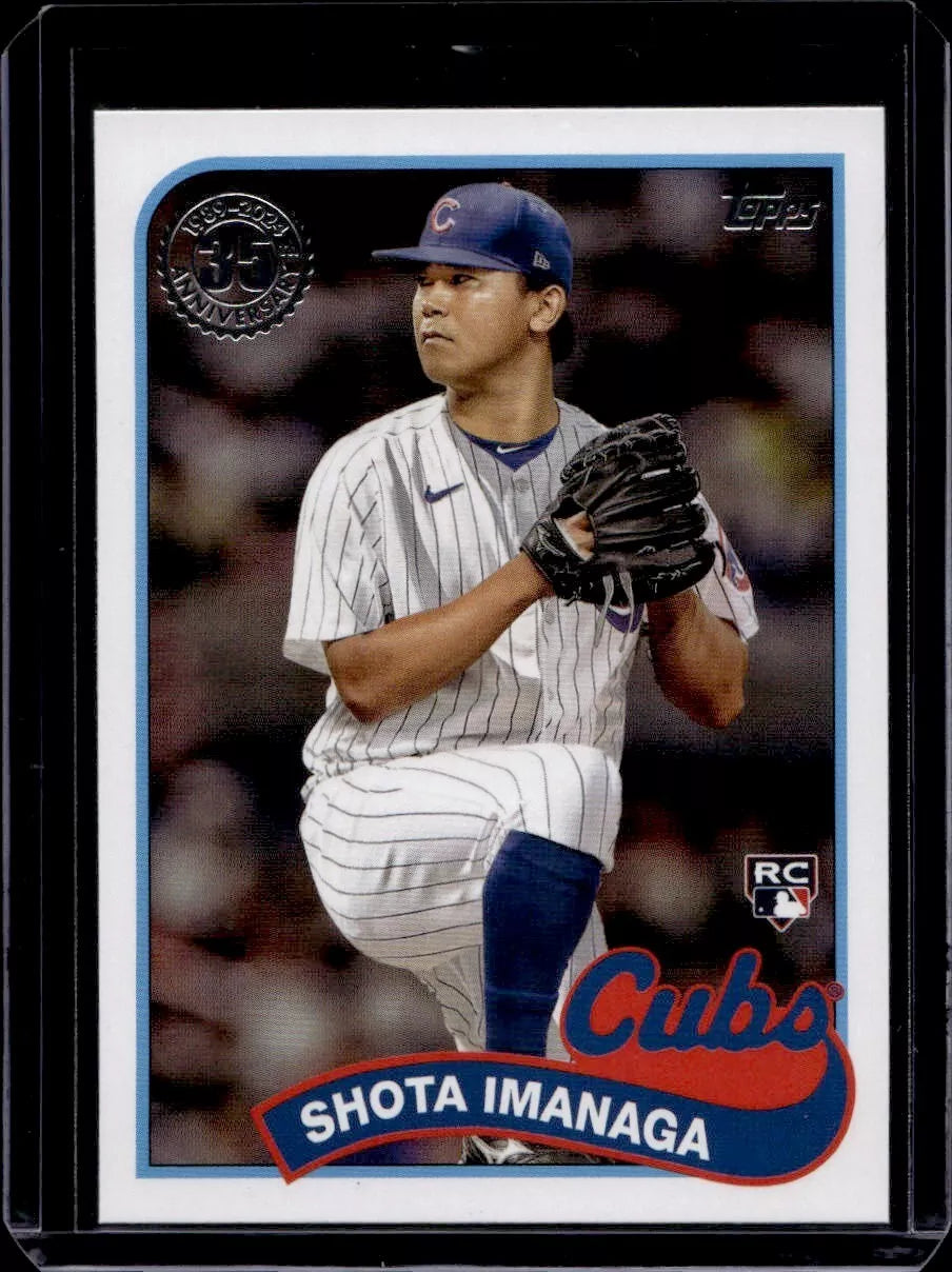 Shota Imanaga 2024 Topps 1989 35th Anniversary Mint Card #89S2-4