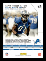 Calvin Johnson 2011 Panini Rookie and Stars Football Series Mint Card #49

