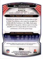 Eli Manning 2014 Bowman Chrome Series Mint Card #95
