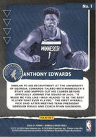 Anthony Edwards 2020 2021  Donruss Great X-pectations Series Mint Rookie Card #1
