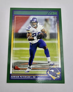 Adrian Peterson 2024 Panini Score Green Series Mint Card #188