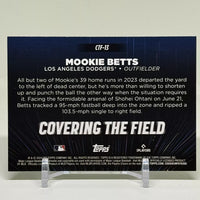 Mookie Betts 2024 Topps Covering The Field Mint Card #CTF13