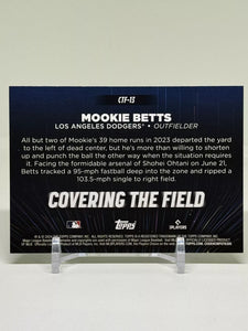 Mookie Betts 2024 Topps Covering The Field Mint Card #CTF13