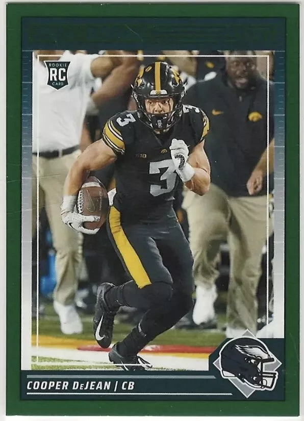 Cooper DeJean 2024 Panini Score Green Series Mint Rookie Card #334