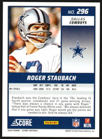 Roger Staubach 2024 Panini Score Series Mint Card #296
