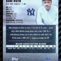 Babe Ruth 2023 Stadium Club Series Mint Card #298