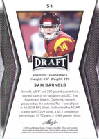 Sam Darnold 2018 Leaf Series Mint Rookie Card #54
