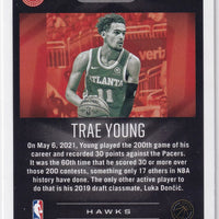 Trae Young 2020 2021 Panini  Illusions Series Mint Card #10