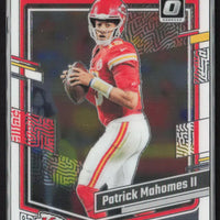 Patrick Mahomes II 2023 Panini Donruss Optic Series Mint Card #93