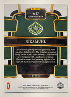 Nika Muhl 2024 Panini WNBA Select Silver Prizm Series Mint Card #27
