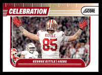 George Kittle 2024 Score Celebration Series Mint Card #C-GKE
