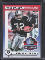 Marcus Allen 2024 Score First Ballot Series Mint Card #5
