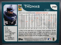 Frank Thomas 2001 Topps Series Mint Card #240
