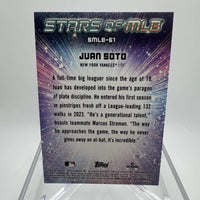 Juan Soto 2024 Topps Update Stars of the MLB Mint Card #SMLB-61
