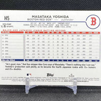 Masataka Yoshida 2024 Topps Holiday Series Mint Card #H5