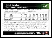 Mark Sanchez 2009 Topps Series Mint Rookie Card #440
